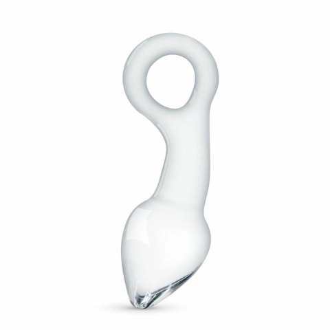 Glas Prostate Plug No. 13 - Szklany model z ergonomicznym uchwytem