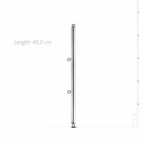 Sinner Gear Aluminiowy Drążek Rozporowy 45 cm - Wytrzymały Model z 4 Pierścieniami