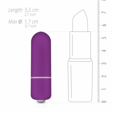Alive 10 Speed Bullet Purple - kompaktowy model z 10 trybami pracy