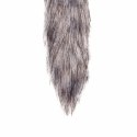 Diogol Fox Tail Plug aluminiowy z futrzanym ogonem srebrny 40 cm