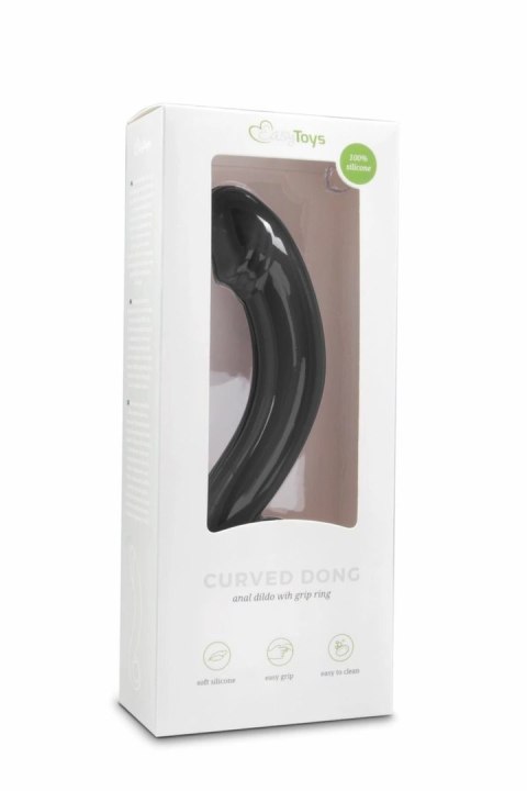 EasyToys Czarny Model Prostatyczny z Silikonu - Anatomicznie Wyprofilowany