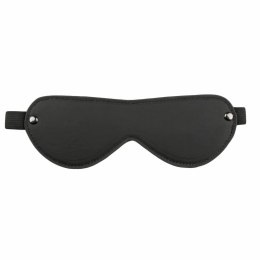 EasyToys Leather Eye Mask - Skorzana maska na oczy z elastyczną taśmą