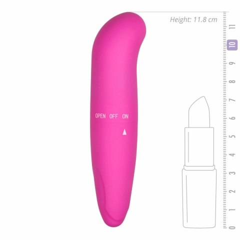 EasyToys Mini Wibrator Punktowy Rożowy - Kompaktowy Model G-Spot