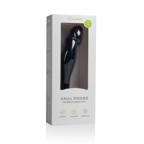 EasyToys Model Pro Comfort - anatomiczny aplikator silikonowy czarny