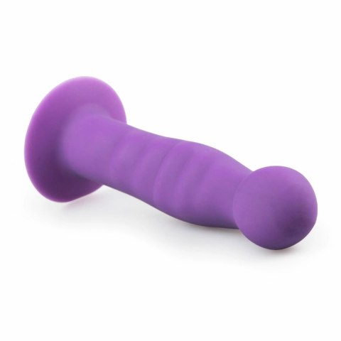 EasyToys Model Purple silikonowy aplikator z przyssawką 18 cm