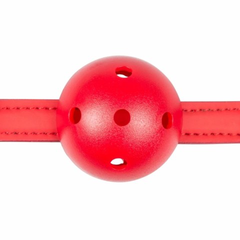 EasyToys Model Red - Regulowany pasek z kulą PVC, kolor czerwony