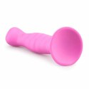 EasyToys Pink - Model silikonowy z przyssawką, anatomiczny kształt