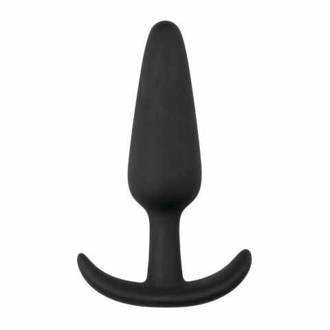 EasyToys Plug S z Silikonu Medycznego - Model Anatomiczny, Czarny