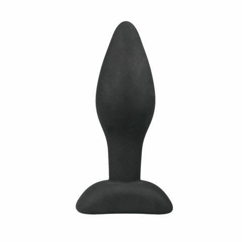 EasyToys Plug silikonowy czarny S - komfortowy model dla początkujących