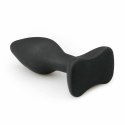 EasyToys Plug silikonowy czarny S - komfortowy model dla początkujących