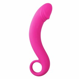 EasyToys Prostate Model Curved silikonowy anatomiczny 17,5 cm czarny