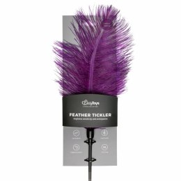 EasyToys Purple Feather Tickler - fioletowy puchaty gadżet do stymulacji