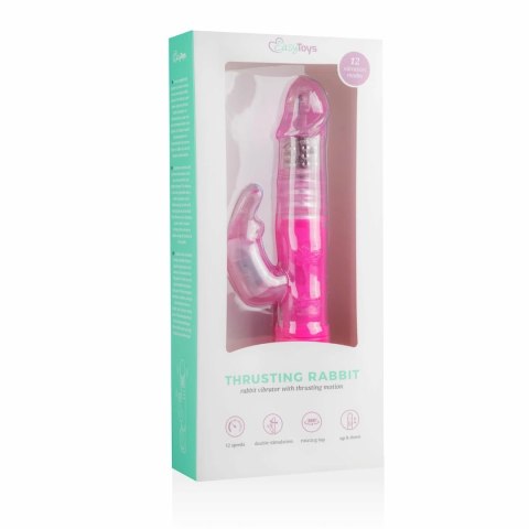 EasyToys Rabbit Pink - Wielofunkcyjny Model Z Systemem Ruchu Posuwistego