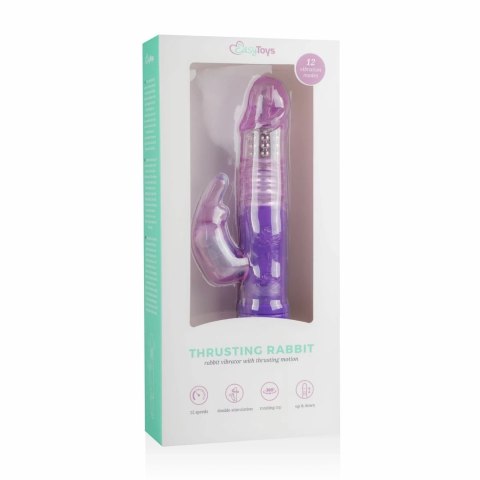 EasyToys Rabbit Vibrator Fioletowy 12 Trybow Rotacji i Wibracji