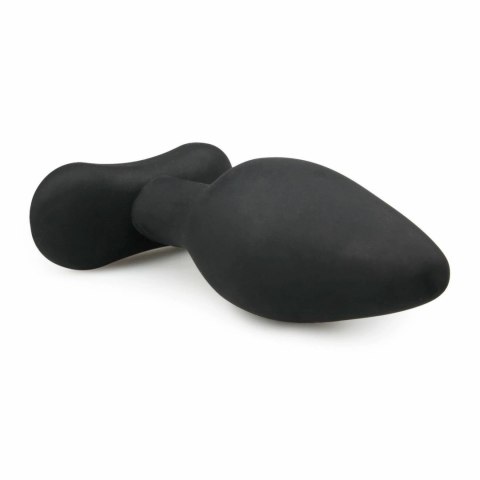 Kiotos Large Plug czarny silikonowy model z szeroką podstawą 13 cm