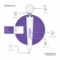 MyMagicWand Purple - wielofunkcyjny masażer o dużej mocy, 6 trybow