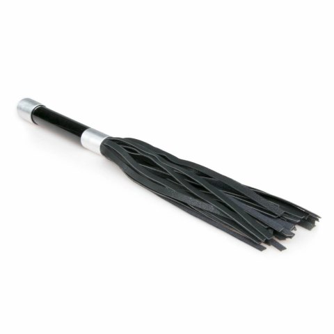 Ouch! Flogger z metalowym uchwytem - elegancki bat do gry scenicznej