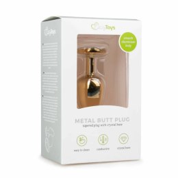 Rimba Aluminium Plug Kryształowy Dekoracyjny Rozmiar L Srebrny