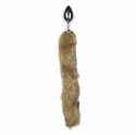 Sinner Gear Aluminium Plug z Futrzanym Ogonem Srebrny 40 cm