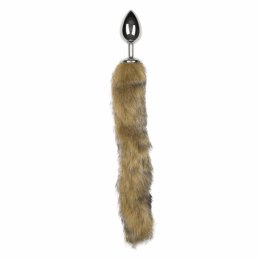Sinner Gear Aluminium Plug z Futrzanym Ogonem Srebrny 40 cm