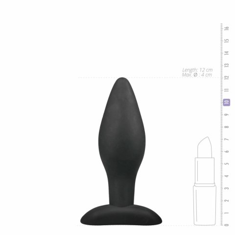 Sinner Gear Medium Plug Anatomiczny Korek Silikonowy Czarny