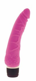 Baile Classic Slim Vibrator rożowy 21 cm wodoodporny silikonowy