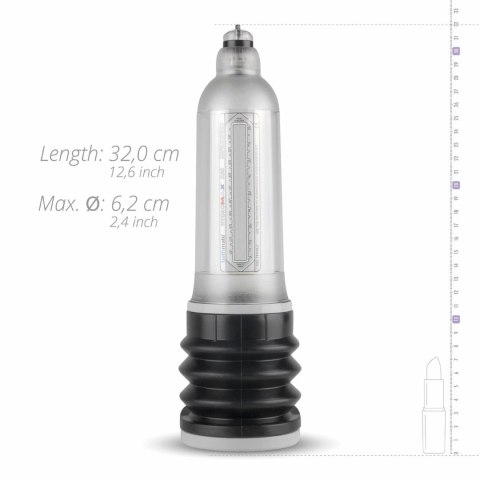 Bathmate Hydromax 9 Clear - System hydro-pompy do pielęgnacji męskiej