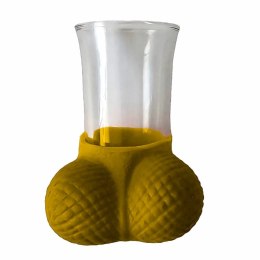 Diablo Picante Kieliszek Metaliczny Złoty 40 ml - Wyjątkowy Akcent Imprezowy