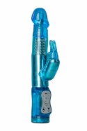 EasyToys Blue Rabbit - wielofunkcyjny masażer intymny, 12 trybow, niebieski
