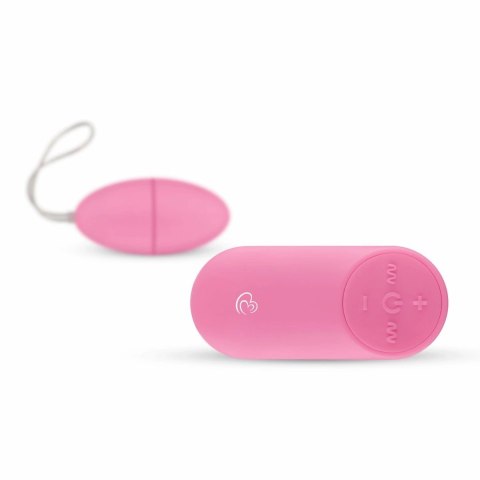 EasyToys Model Vibrating Egg Pink - Zdalnie Sterowane Jajko, 3 Tryby, 7 Wzorow