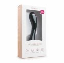 EasyToys Model Zakrzywiony z Wypustkami, Silikonowy, 18 cm - Czarny