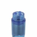 EasyToys Pocket Rocket Blue - Kompaktowy masażer intymny z 4 nasadkami