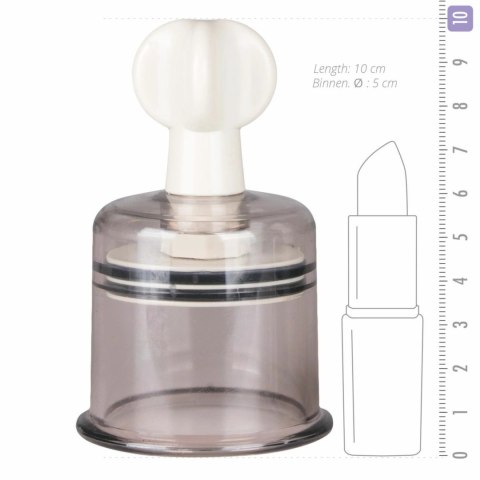 EasyToys Przyssawki Powiększające Duże 2 sztuki - Model z Regulacją