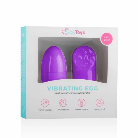 EasyToys Violet Egg - Bezprzewodowy system wibracyjny z pilotem