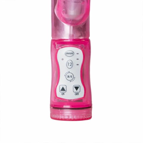 Easytoys Pink Rabbit - wielofunkcyjny wibrator z 12 trybami, wodoodporny