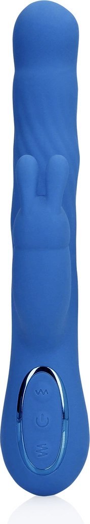 Loveline Wiggle Rabbit Jetset Blue - wielofunkcyjny masażer z podwojną stymulacją