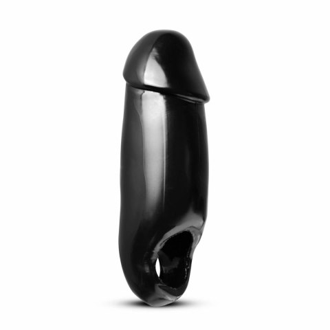 XR Brands Fat Enhancer Black - anatomiczny pierścień powiększający 15 cm