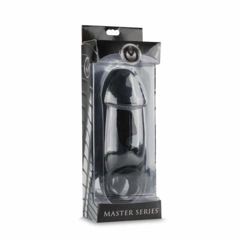 XR Brands Fat Enhancer Black - anatomiczny pierścień powiększający 15 cm