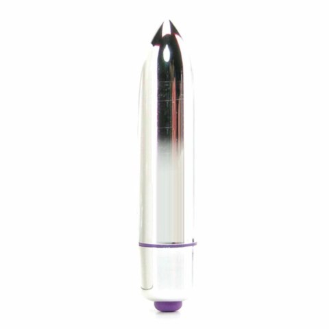 Shots Toys Bullet Vibrator Silver - Kompaktowa Wibrująca Kulka Srebrna