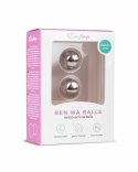 Shots Toys kulki treningowe Ben Wa srebrne 19mm stal nierdzewna