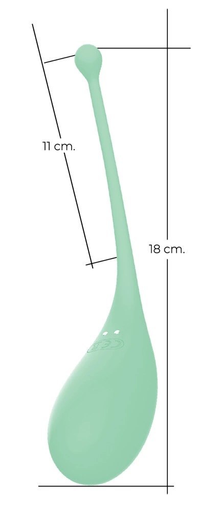 Adrien Lastic Palpitation Mint - Wibrujące Jajko Bluetooth, 18 cm