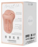 Alive Lola Realistyczna Maszyna Intymna TPE Dwukanałowa 14,9 cm