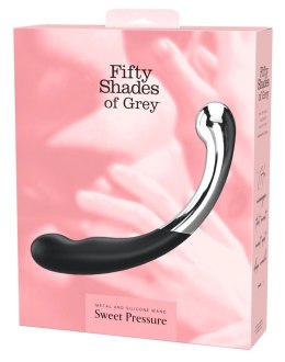 Fifty Shades of Grey Sweet Pressure - podwojna końcowka, silikon i metal
