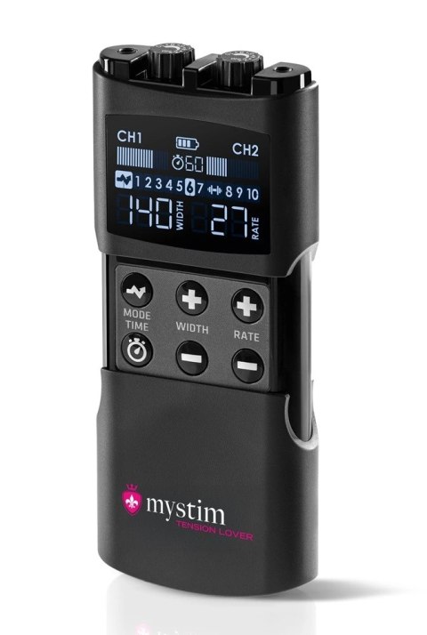 Mystim Tension Lover 2 - Zaawansowany Powerbox E-Stim, 2 kanały, USB-C
