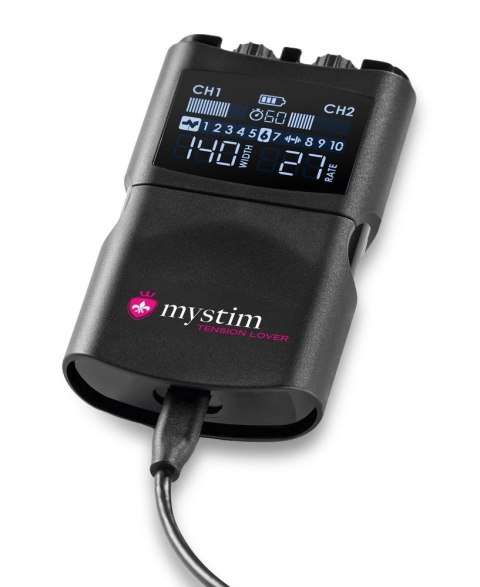 Mystim Tension Lover 2 - Zaawansowany Powerbox E-Stim, 2 kanały, USB-C