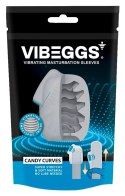 Vibeggs Candy Curves - wibrujący rękaw elastyczny unisex, 7-18 cm