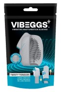 Vibeggs Twisty Tongues - elastyczny rękaw wibrujący unisex 7-18 cm