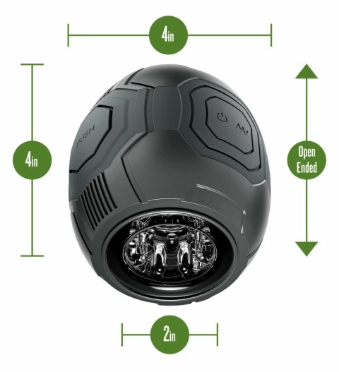 Blush Novelties Dome X Czarna maszyna intymna z 10 trybami wibracji