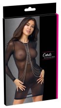 Cottelli ACCESSOIRES Body Chain srebrny - Regulowany naszyjnik na ciało