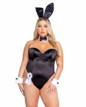 Playboy Classic Bunny Black - Zestaw Kostiumowy z Akcesoriami 3XL